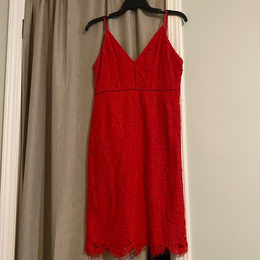 Red Body-con Dress